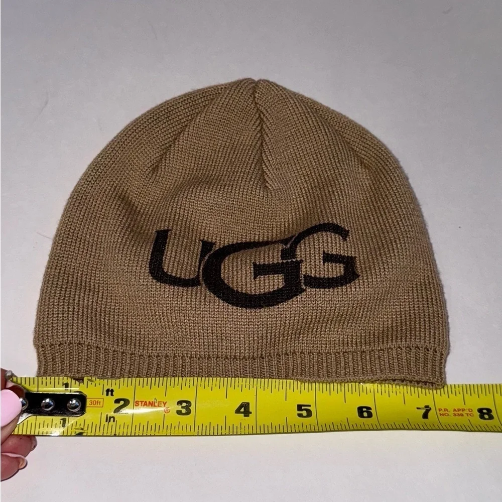 UGG Tan Knit baby Beanie